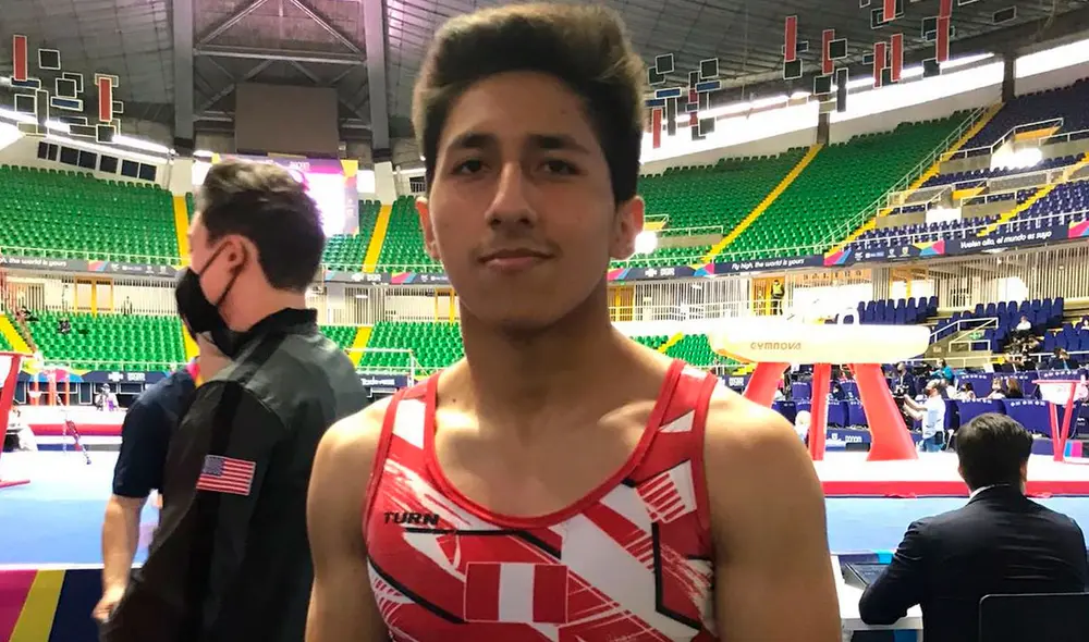 Edward Alarcón obtuvo el segundo lugar en caballo con arzones y anillas. Foto: Zona Mixta Edward Alarcón obtuvo el segundo lugar en caballo con arzones y anillas. Foto: Zona Mixta