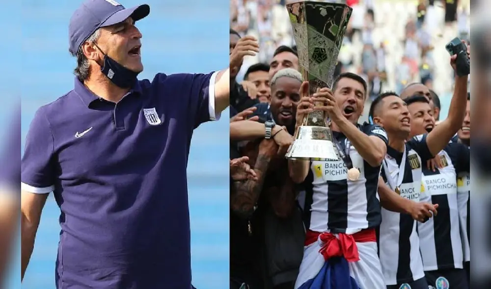 Alianza Lima: Carlos Bustos llegó en la presente temporada al club íntima y ganó la Fase 2. Foto: Composición LR