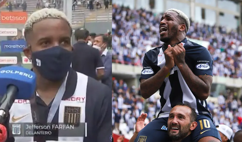 Alianza Lima: Jefferson Farfán llegó a inicios de año al club blanquiazul y fue uno de los más destacados en el equipo. Foto: Composición LR