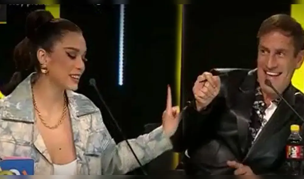 Muchos de los enfrentamientos y situaciones hilarantes que ha protagonizado Janick Maceta en Yo soy: grandes batallas han sido con Mauri Stern. Foto: composición/captura/Latina