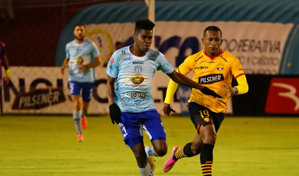 Fabricio Fernández y Gonzalo Mastriani fueron los autores de los goles del encuentro. Foto: El canal del fútbol