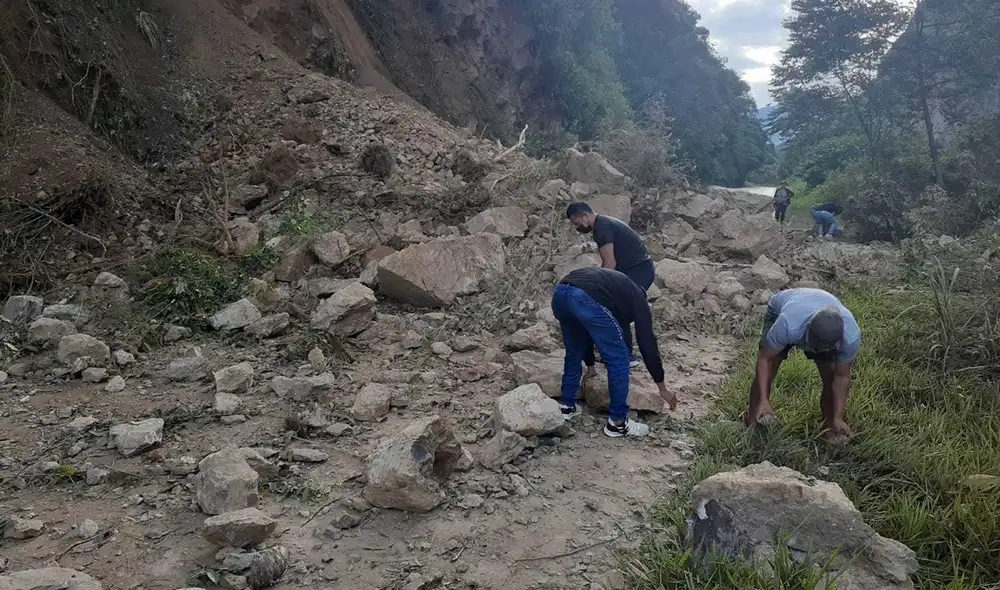 El terremoto en Amazonas dejó zonas golpeadas. Foto: Radio Kampagkis El terremoto en Amazonas dejó zonas golpeadas. Foto: Radio Kampagkis