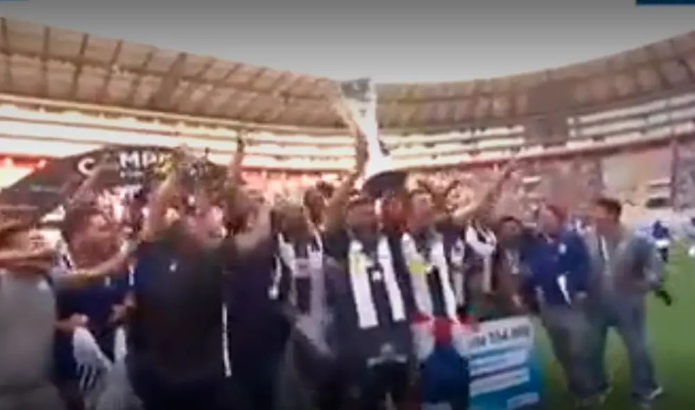 Alianza Lima le ganó la final nacional 2021 a Sporting Cristal en el Estadio Nacional. Foto: captura Gol Perú
