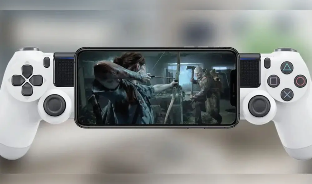 Diseño del DualShock para móviles de PlayStation. Foto: Área de Jugones