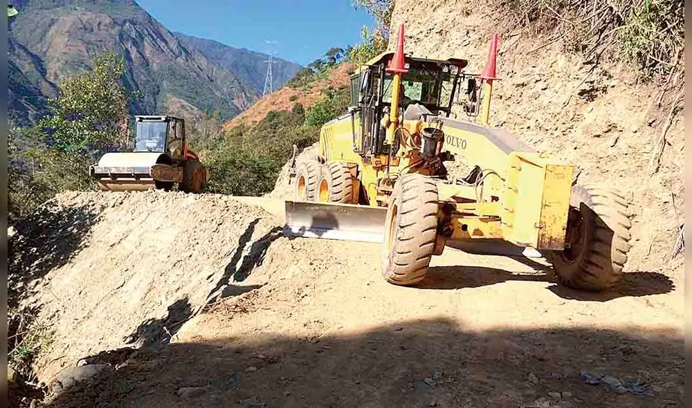 Proyecto. Vía está en plena ejecución. Permitirá el acceso por vía terrestre hacia Machupicchu. Foto: La República Proyecto. Vía está en plena ejecución. Permitirá el acceso por vía terrestre hacia Machupicchu. Foto: La República