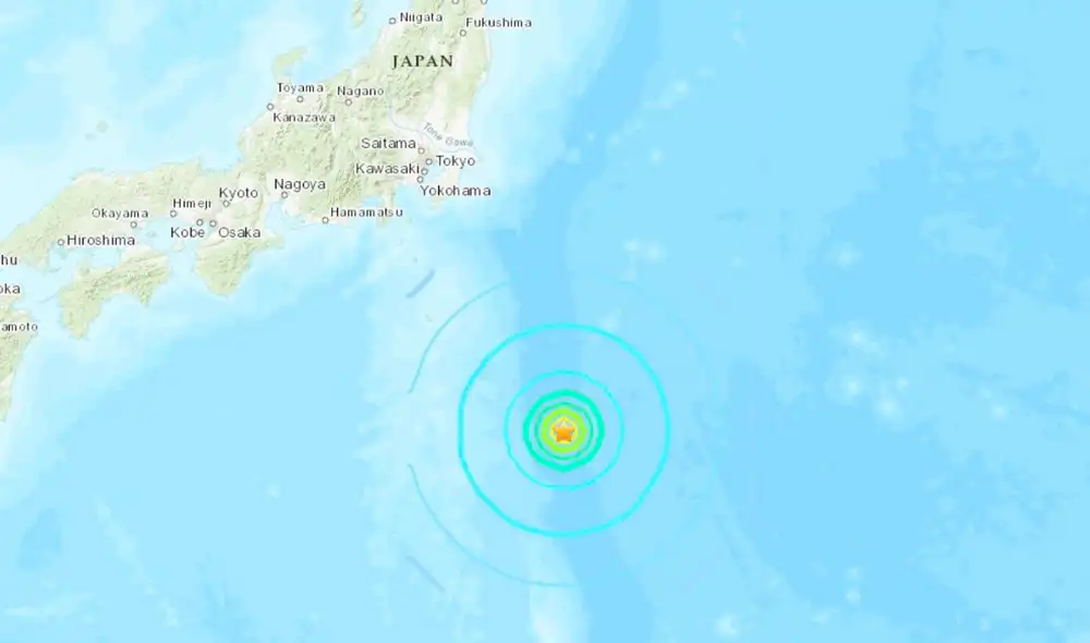 El movimiento telúrico se originó a una profundidad de 19,9 kilómetros. Foto: Twitter