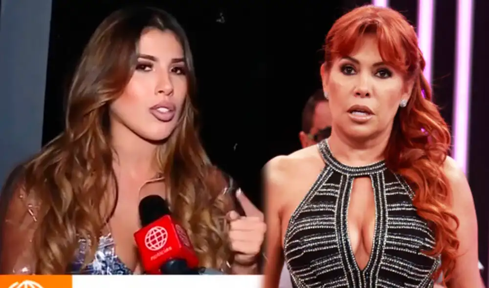 Yahaira Plasencia asegura que no es novedad que Magaly Medina le lance fuertes comentarios. Foto: captura América TV / GLR Yahaira Plasencia asegura que no es novedad que Magaly Medina le lance fuertes comentarios. Foto: captura América TV / GLR