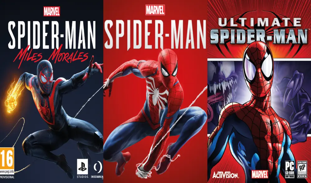 Disfruta de los mejores juegos del hombre arácnido mientras espero su tercera película en el UCM. Foto: composición LR/ Activision