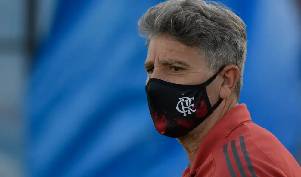 Renato Gaúcho no es más DT del Flamengo. Foto: AFP Renato Gaúcho no es más DT del Flamengo. Foto: AFP