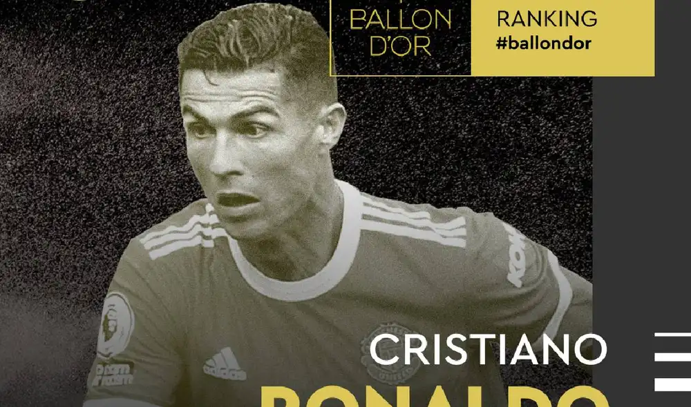 Cristiano Ronaldo no viajó a Francia para presenciar el Balón de Oro 2021. Foto: France Football