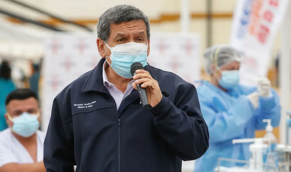 Cevallos sostuvo que hay un sector que busca “desinformar” para convencer que las reuniones del jefe de Estado son ilegales. Foto: Minsa