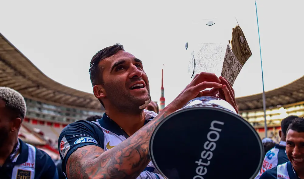 Pablo Míguez ganó su segundo título con Alianza Lima. Foto: Club Alianza Lima Pablo Míguez ganó su segundo título con Alianza Lima. Foto: Club Alianza Lima