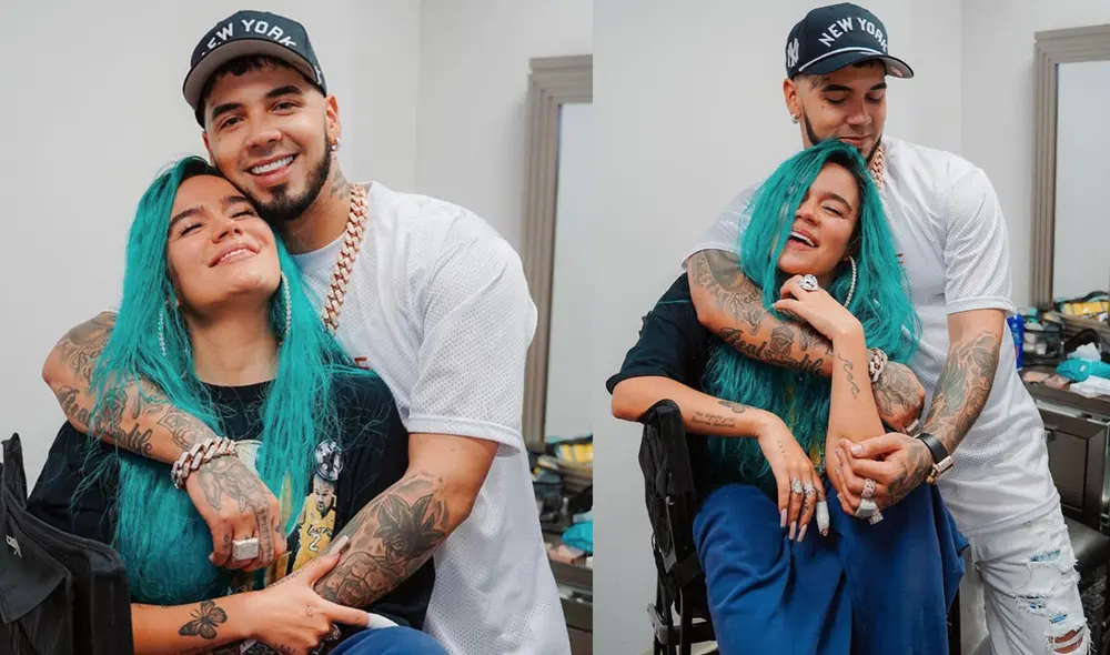 La cantante colombiana Karol G subió una foto en sus redes sociales con su expareja Anuel AA. Foto: Captura / Instagram La cantante colombiana Karol G subió una foto en sus redes sociales con su expareja Anuel AA. Foto: Captura / Instagram