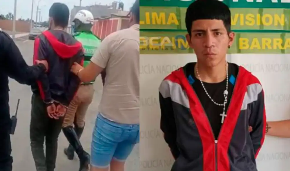 El sicario de 22 años fue capturado con un arma de fuego a la altura del terminal pesquero Sáenz Peña de Barranca. Foto: Barranca digital