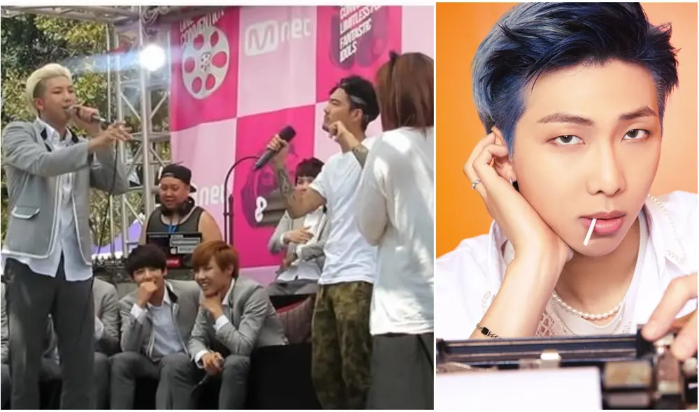 La historia del video de RM que se hizo tendencia en TikTok. Foto: composición LR / captura de YT y HYPE