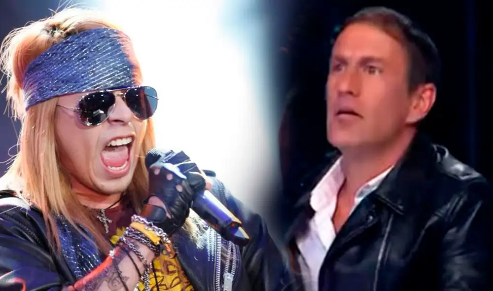 Imitador peruano de Axl Rose acusa a Mauri Stern y Yo soy de querer hacerlo quedar mal. Foto: composición/Instagram/captura de Latina