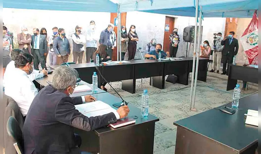 Freno. Consejo no votó por vacar a vicegobernador fallecido y elegir a uno nuevo. Foto: La República Freno. Consejo no votó por vacar a vicegobernador fallecido y elegir a uno nuevo. Foto: La República