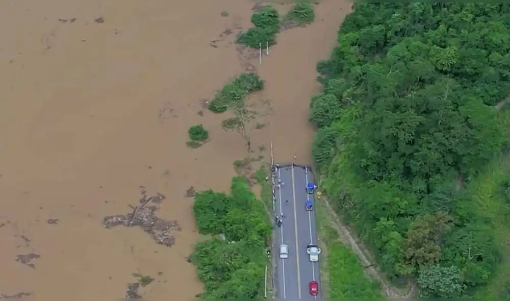 Embalse del río Utcubamba. Foto: Radio Marañón Embalse del río Utcubamba. Foto: Radio Marañón