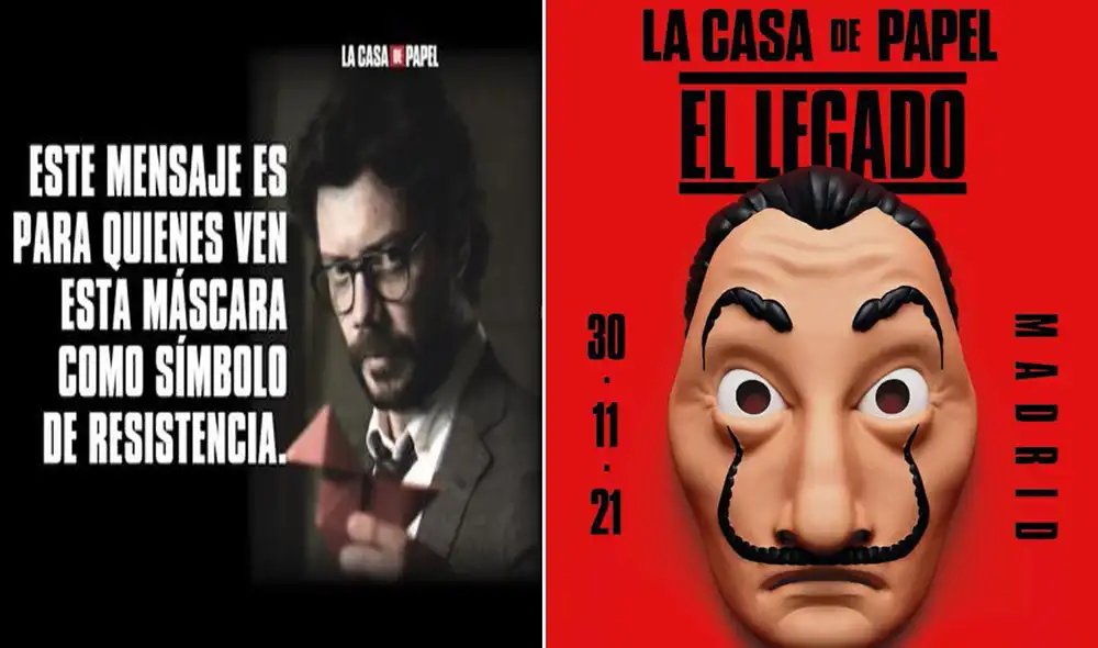 La casa de papel: el legado es un evento para fans creado por Netflix en España para desperir su serie. Foto: Netflix