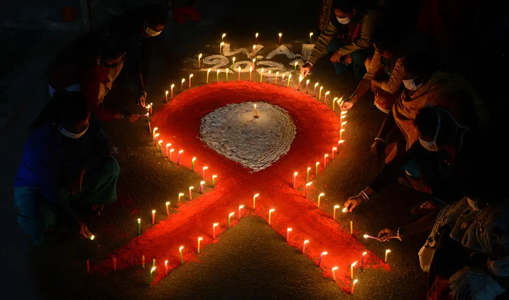 En el Día Mundial de la lucha contra el SIDA se promueve también la prevención. Foto: AFP