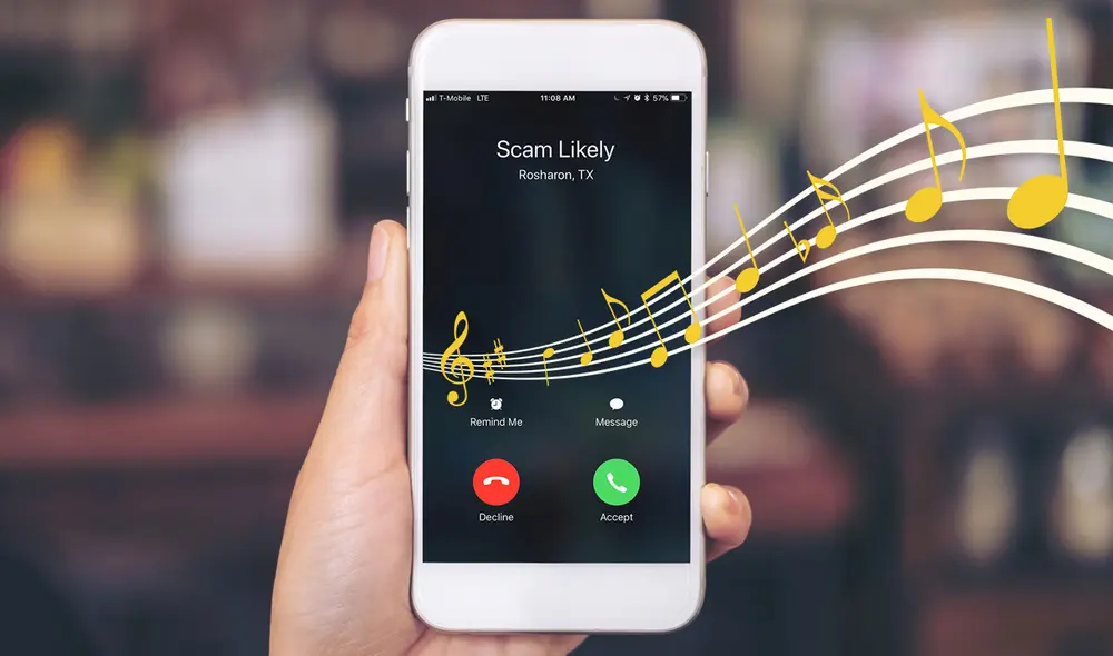 Elabora tu biblioteca personalizada con tonos de llamada propios. Foto: composición/La República