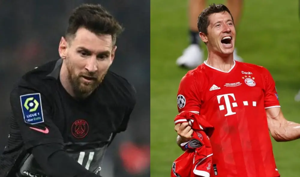 Messi sacó una ventaja de 33 puntos ante Lewandoski por el Balón de Oro 2021. Foto: composición LR/AFP Messi sacó una ventaja de 33 puntos ante Lewandoski por el Balón de Oro 2021. Foto: composición LR/AFP