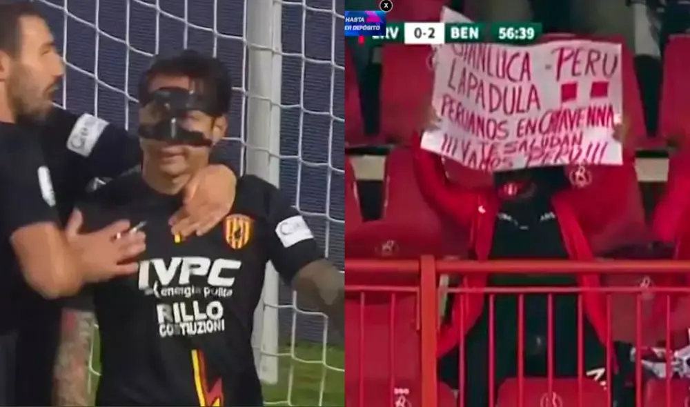 Gianluca Lapadula es el máximo artillero de Benevento con siete goles. Foto: captura DAZN