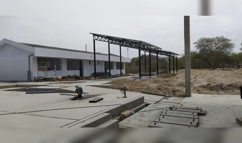 Obra se encuentra paralizada. Foto: La Contraloría Obra se encuentra paralizada. Foto: La Contraloría