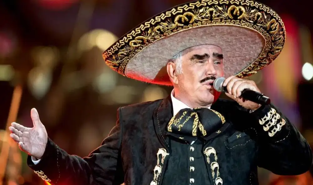 Vicente Fernández es uno de los cantantes más respetados de México. Foto: Vicente Fernández/Facebook.