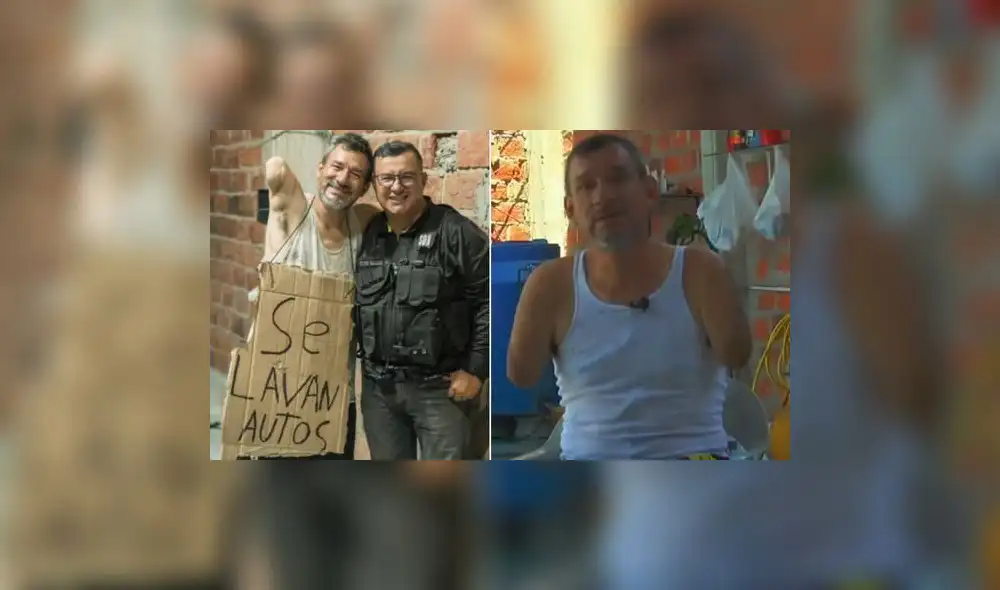 El sujeto se viralizó en redes sociales. Foto: captura de Facebook