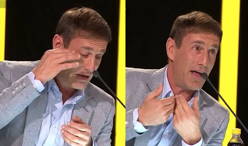 El jurado de Yo soy Mauri Stern se conmovió al hablar de su padre. Foto: Captura / Latina