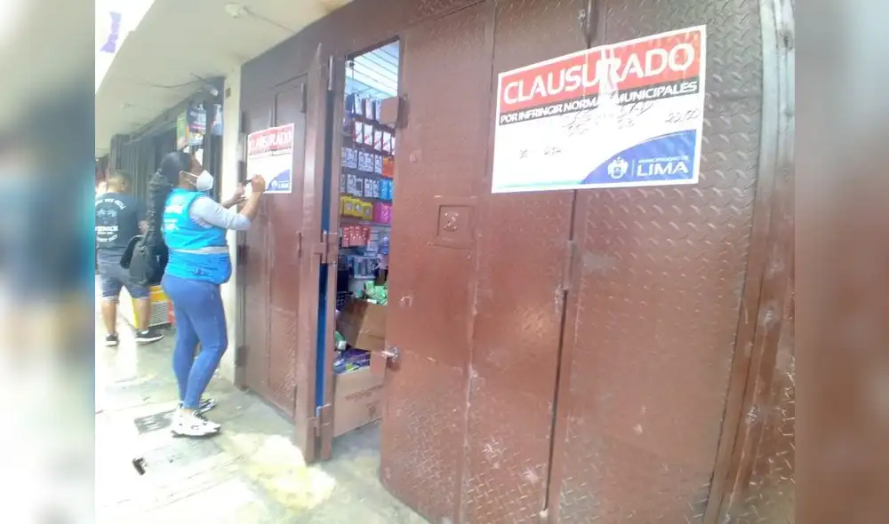 La MML ha clausurado 26 almacenes clandestinos dentro del mencionado conglomerado y en predios ubicados en la zona de Barrios Altos. Foto: MML La MML ha clausurado 26 almacenes clandestinos dentro del mencionado conglomerado y en predios ubicados en la zona de Barrios Altos. Foto: MML