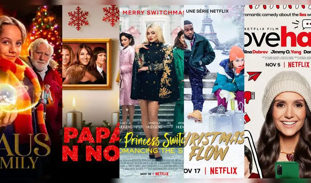 Nuevos estrenos de Netflix para ver durante las fiestas de fin de año. Foto: composición/Netflix