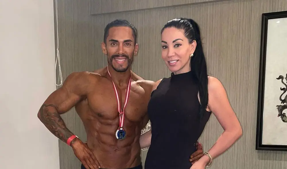 La empresaria Paola Ruiz se mostró preocupada por su esposo Ángel Véliz, quien fue atacado por un arma blanca. Foto: Captura / Instagram