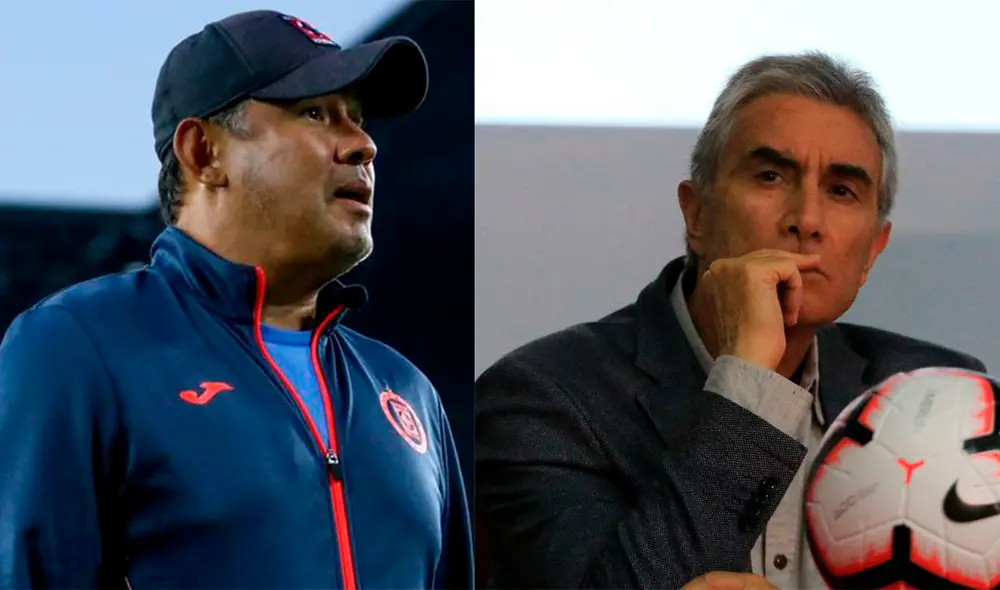 Juan Máximo Reynoso dirige al Cruz Azul. Fuente: composición/La República/Cruz Azul