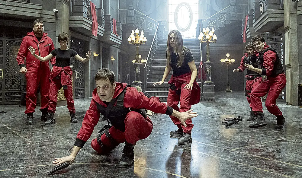 Protagonistas. Escenas de la temporada 5 con sus actores. Foto: difusión