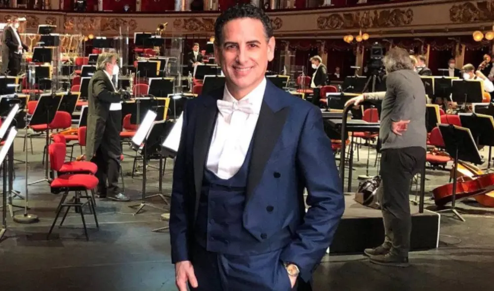 Juan Diego Flórez emocionado por su elección como director del Festival de Ópera de Rossini. Foto: Juan Diego Flórez/ Instagram