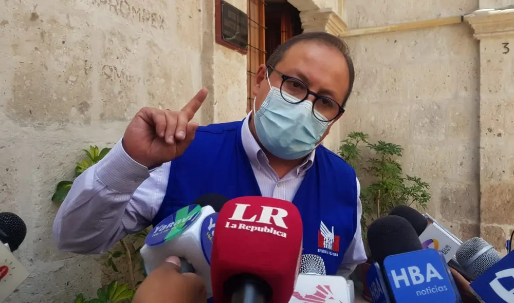 Ángel María Manrique acudió este miércoles a dialogar con los consejeros regionales. Foto: Wilder Pari/URPI