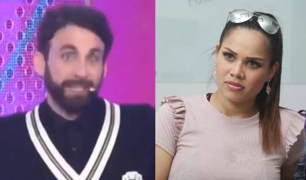 Rodrigo González indignado con audio de Andrea San Martín gritándole a su hija. Foto: composición/ captura de Willax/ La República