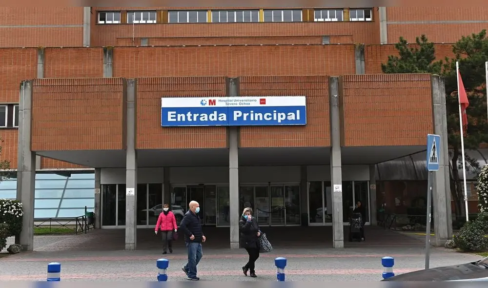 Vista del exterior del Hospital Severo Ochoa de Leganés. Foto: EFE Vista del exterior del Hospital Severo Ochoa de Leganés. Foto: EFE