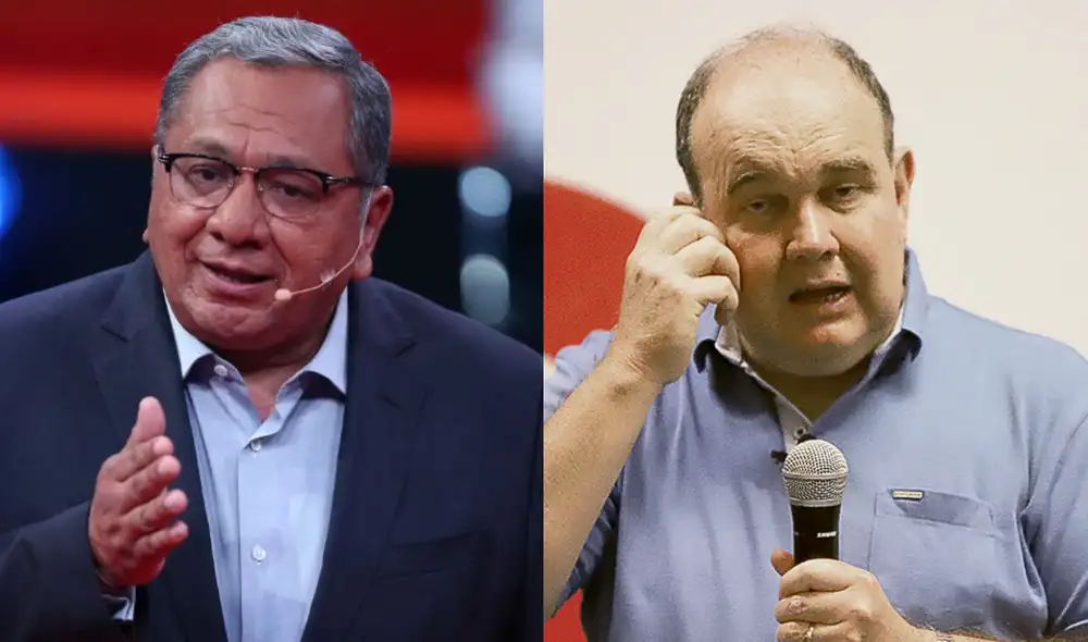 "López Aliaga, con todo su conocimiento y sus posiciones extremas en materia social, también constituye un tremendo peligro", señaló Anderson. Foto: Composición LR / JNE "López Aliaga, con todo su conocimiento y sus posiciones extremas en materia social, también constituye un tremendo peligro", señaló Anderson. Foto: Composición LR / JNE