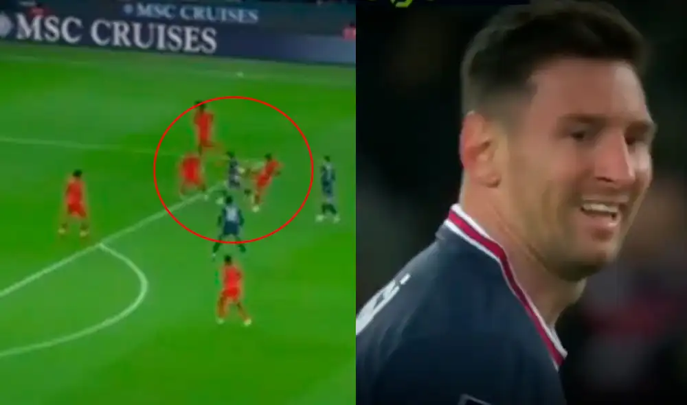 Messi lleva cuatro goles con el PSG en la presente temporada. Foto: captura ESPN