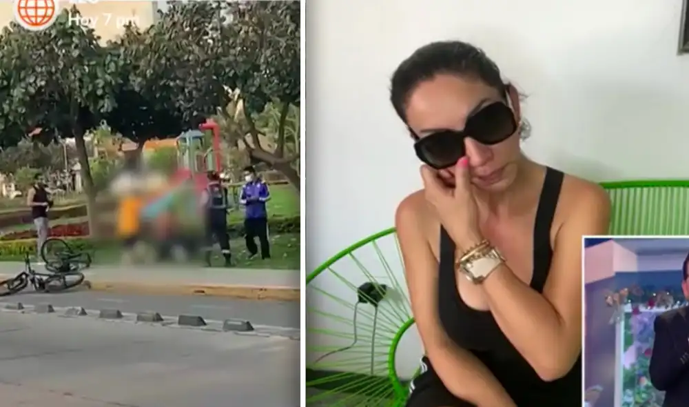“Es muy triste ver las imágenes, es lamentable que esto haya sucedido con él", dijo Paola Ruiz en vivo. Foto: captura América TV