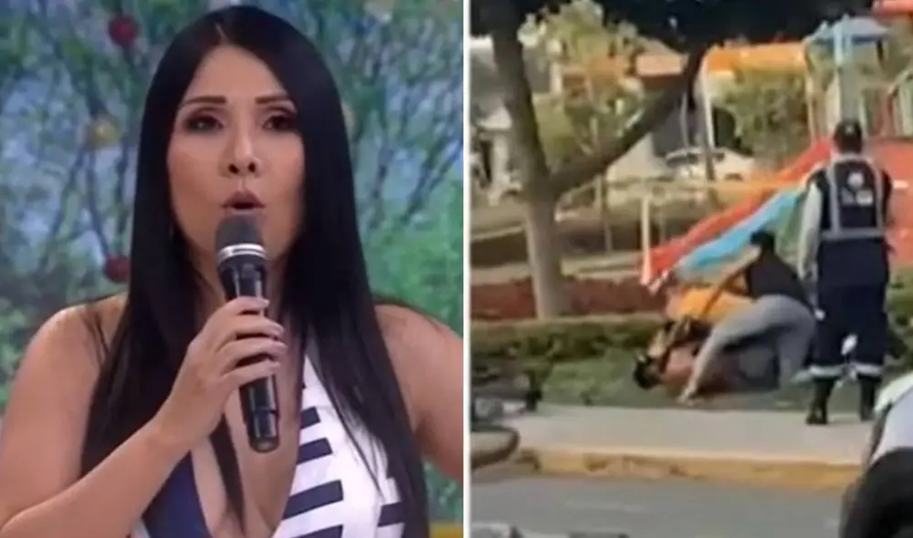 Tula Rodríguez habla sobre la agresión que sufrió Ángel Véliz, esposo de Paola Ruiz. Foto: composición/ captura de América TV