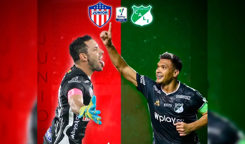 Junior de Barranquilla empató en la primera fecha y Cali ganó. Foto: Twitter Junior Barranquilla