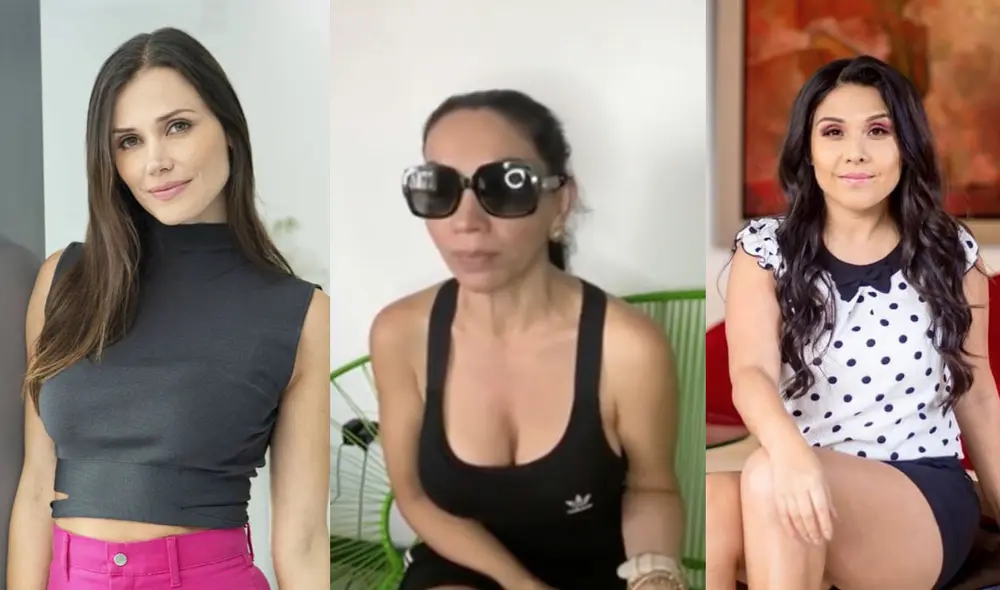 Las conductoras de En boca de todos se mostraron indignadas con las autoridades, pues el esposo de Paola Ruiz fue atacado por una mujer. Foto: Composición / Instagram / América TV