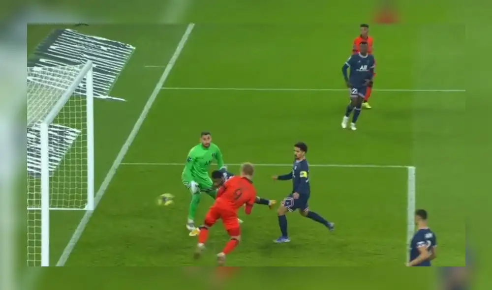 PSG vs. Niza. Foto: Captura ESPN