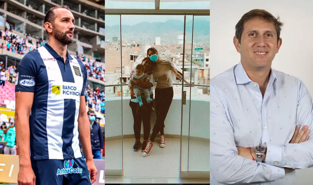 Hernán Barcos llegó este año a Alianza Lima y cerró la temporada con 10 goles. Foto: Alianza Lima/Instagram/La Nación