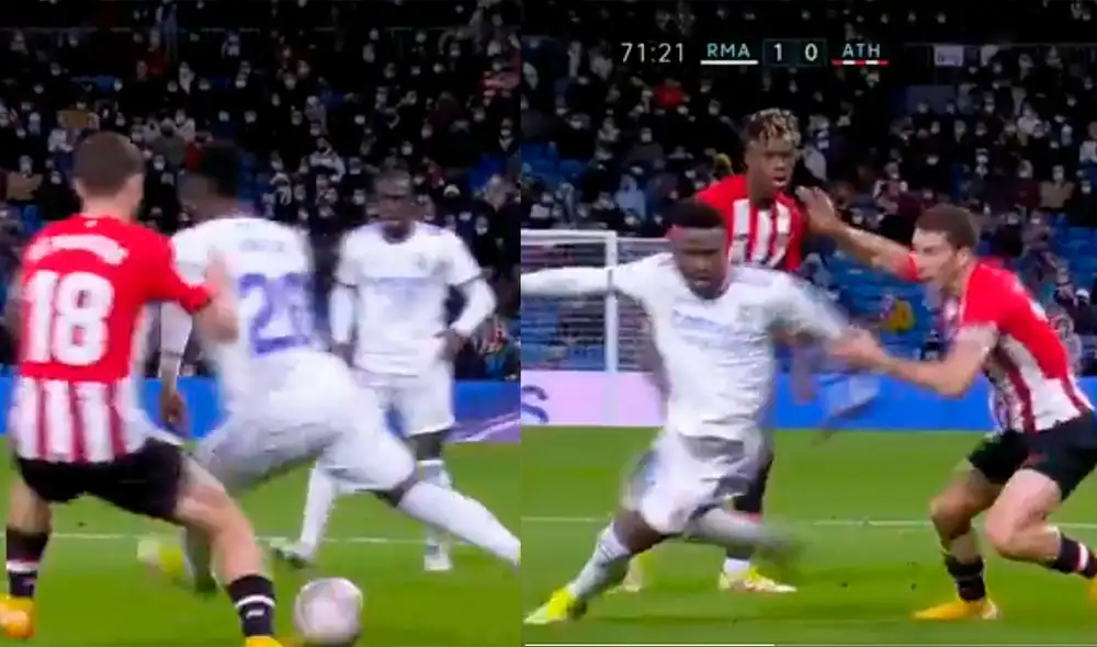 Real Madrid derrotó 1-0 a Athletic Bilbao. Fuente: Composición ESPN