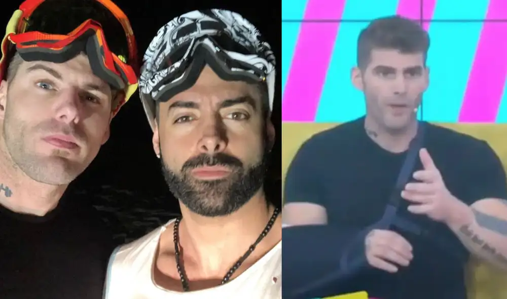 El ex chico reality Greg Michel habló del apoyo de Sebastián Lizarzaburu cuando estuvo hospitalizado. Foto: Composición/ Instagram / Willax TV
